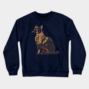 Egyptian cats. Sphinx Crewneck Sweatshirt